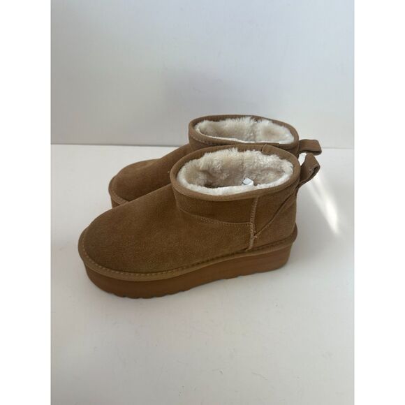 Project Cloud Women's Mini Platform Boots - Picture 1 of 5